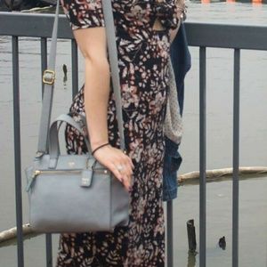 Powder Blue Fossil Mini Satchel